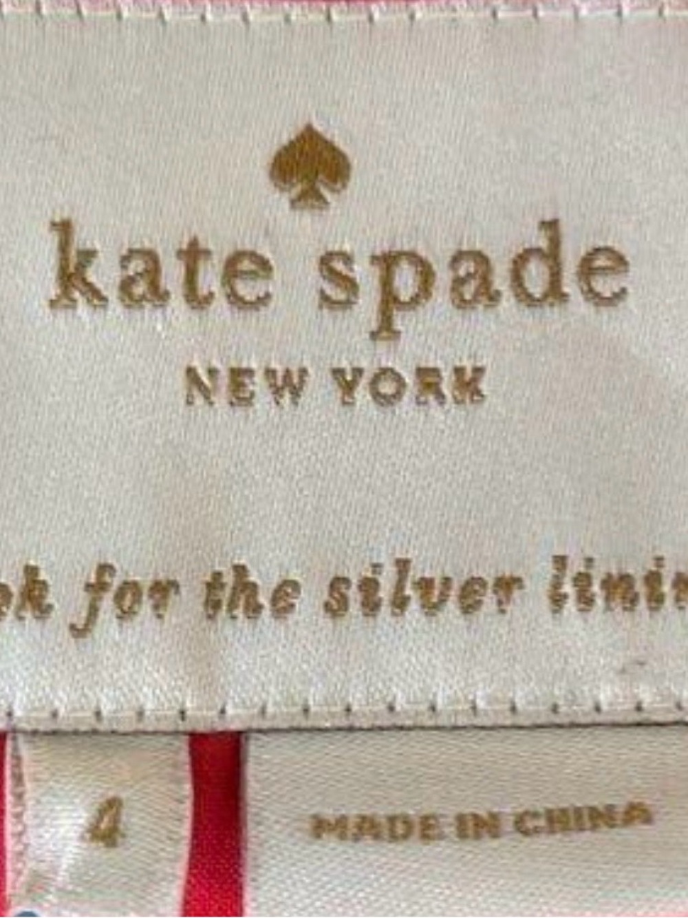 kate spade Red Ruffle-Hem Mini Dress - Picture 4 of 5